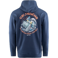 MEN'S DISPLACEMENT DWR HOODIE - SEA SOURCED DARK NAVY SMALL
